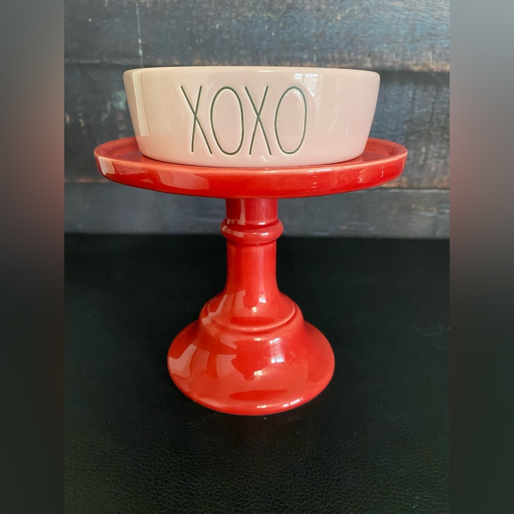Rae Dunn Valentine’s Small Dog Bowl